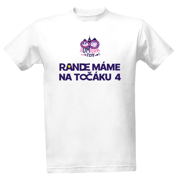 Tričko s potiskem Rande máme na točáku 4